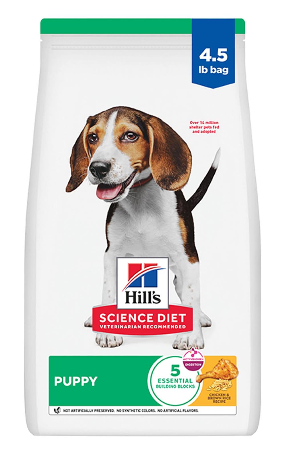 Hill's Science Diet Puppy Dry Dog Food - Chicken & Brown Rice (Flavor: Chicken Meal & Barley, Size: 4.5 Lb)