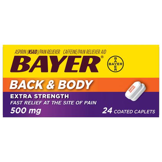 Bayer Back & Body Extra Strength Pain Relief (24 ct)