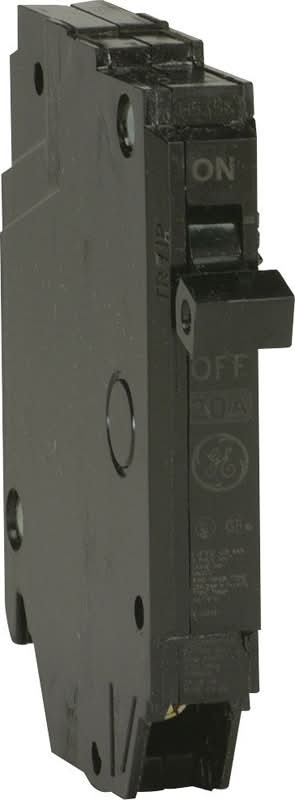 Ge Q-Line Thqp 20 Amps Standard Single Pole Circuit Breaker