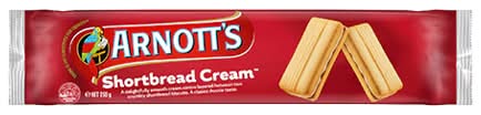 Arnott'S Shortbread Cream 250G