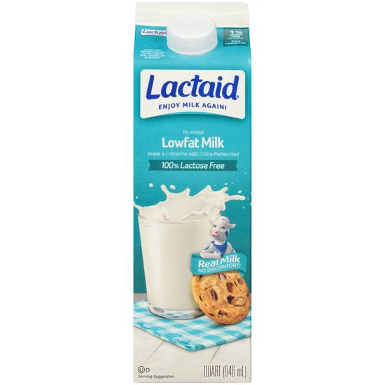 Lactaid 1% Lowfat Milk (946 ml)