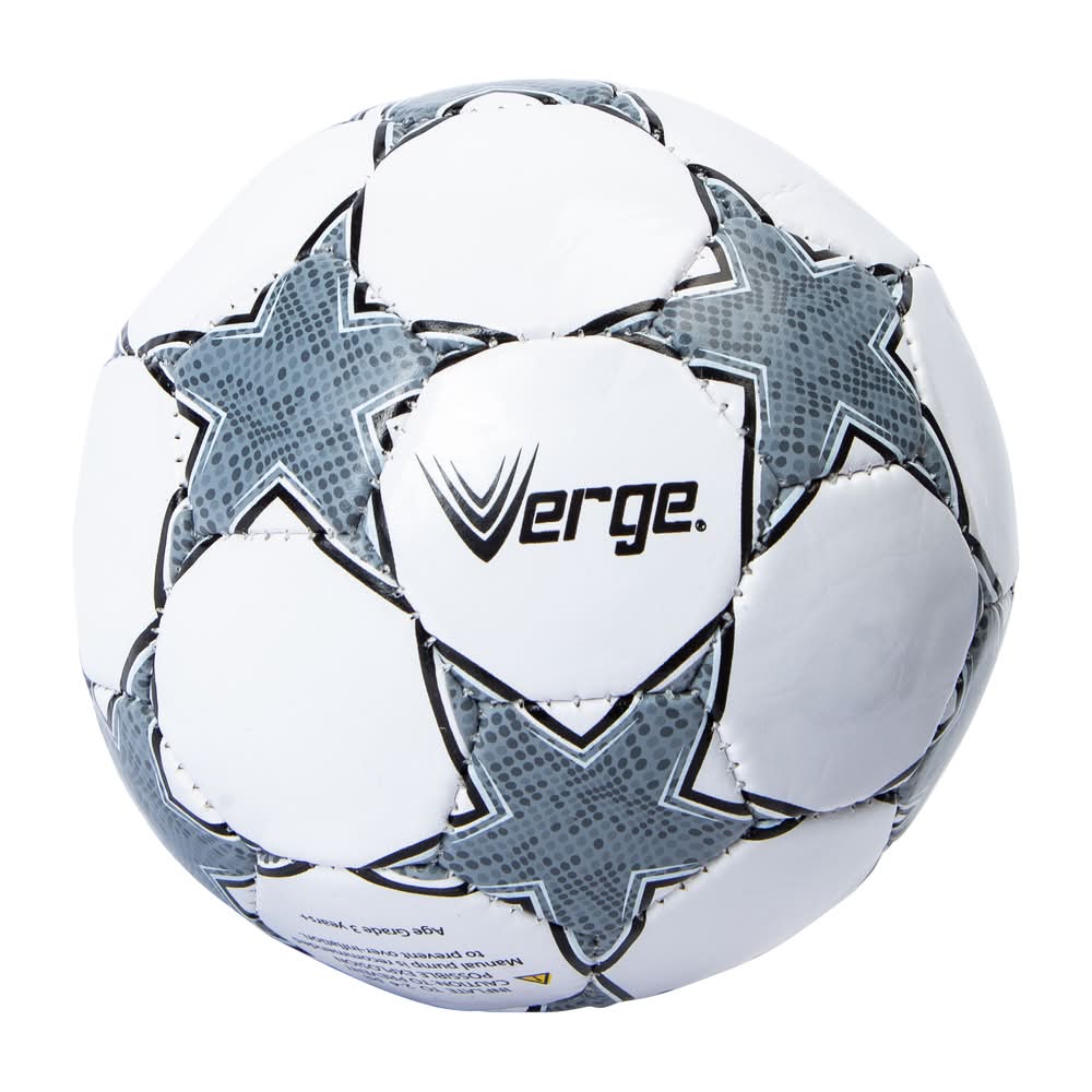 Verge Soccer Ball, Silver