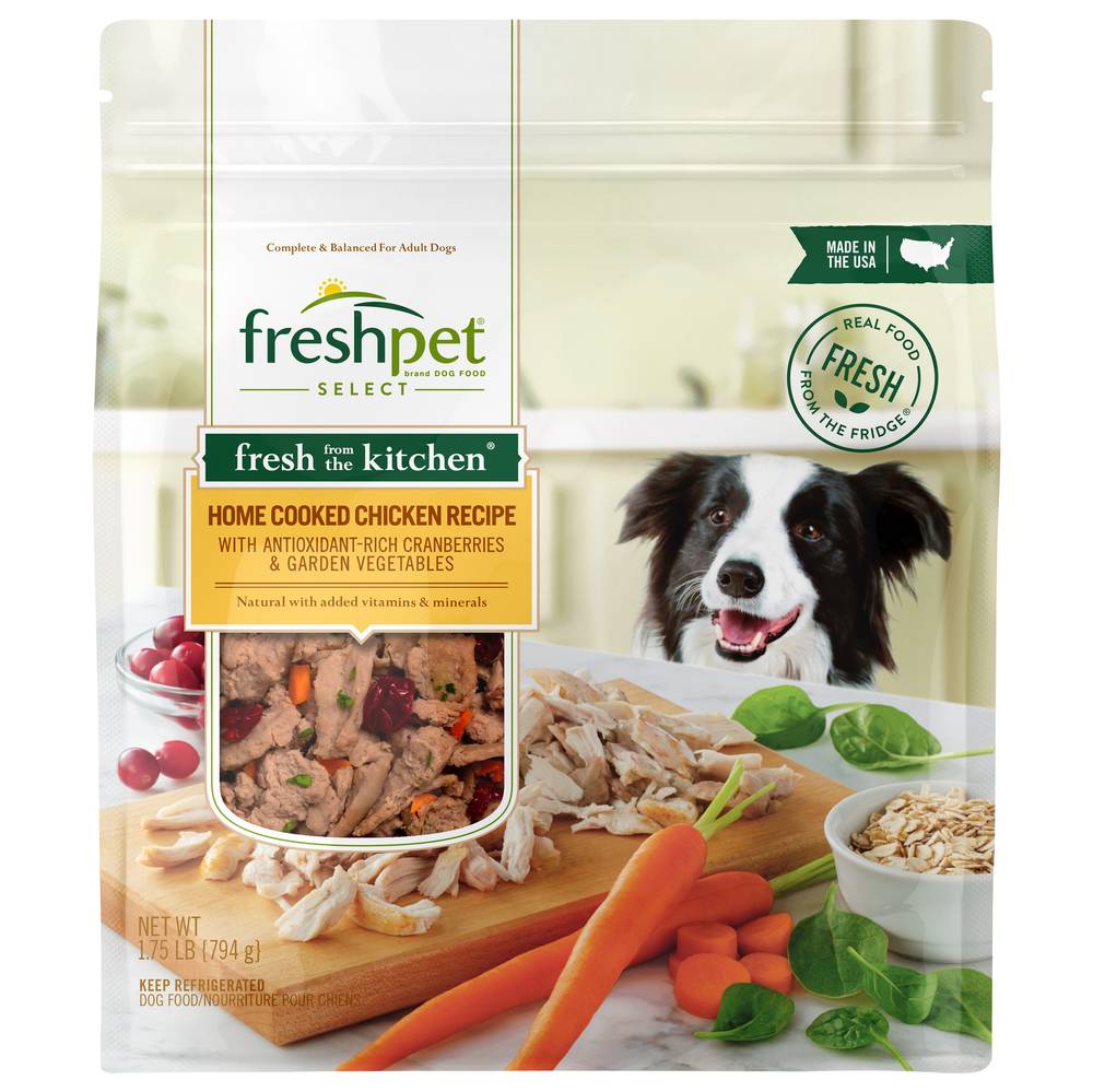 Freshpet Fresh From the Kitchen Select Home Cooked Chicken Recipe Dog Food (1.75 lbs)