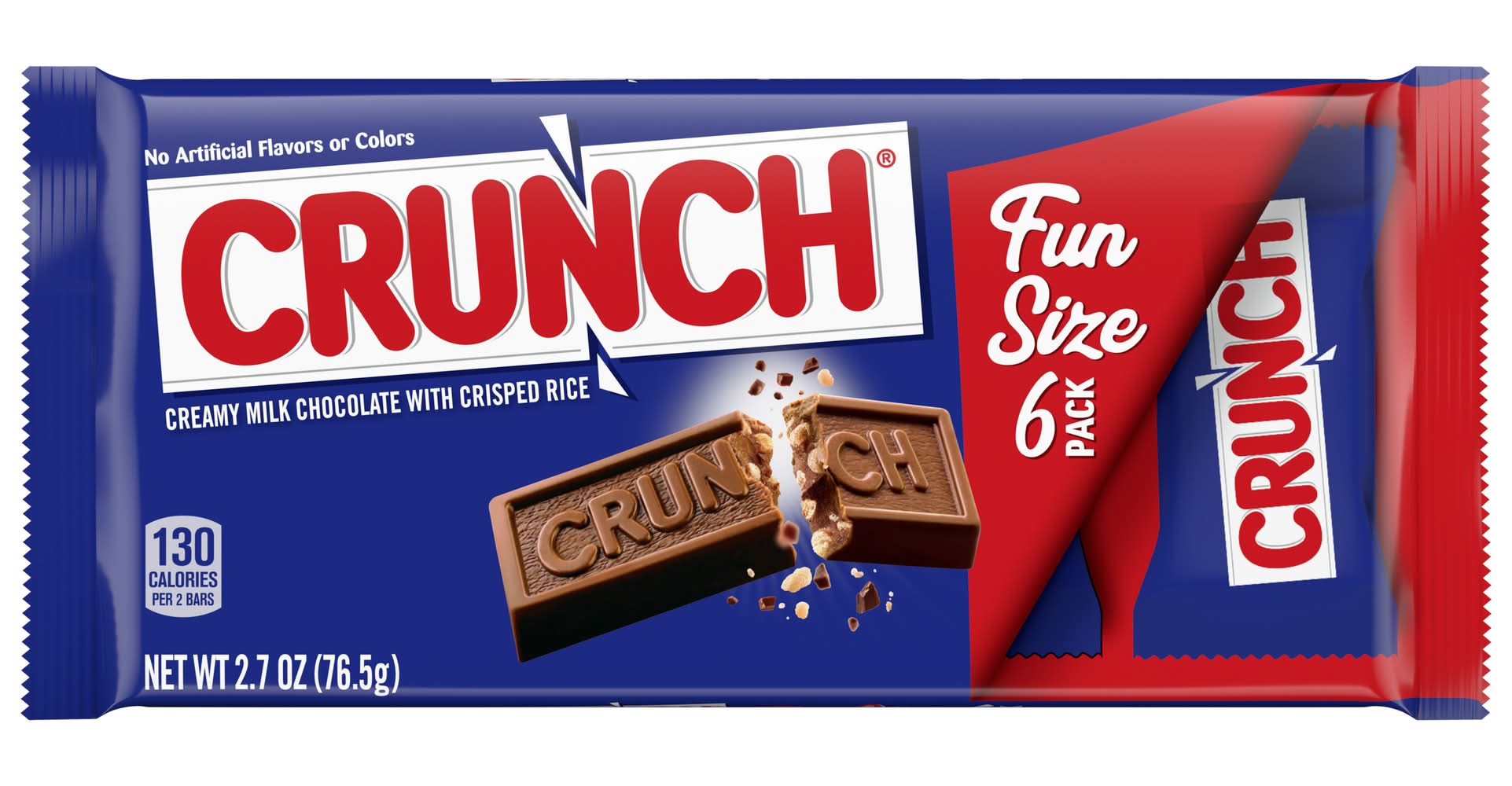 Crunch Creamy Milk Crisped Rice Chocolate (2.7 oz, 6 ct)