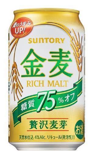 金麦 糖質75%オフ (350mL)