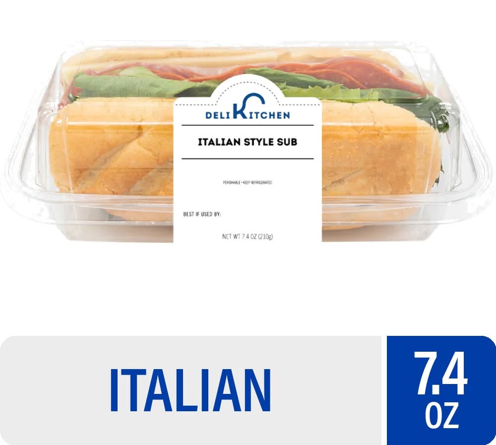 Deli Kitchen Italian Style Sub Sandwich (7.4 oz)