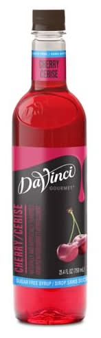 Da Vinci Sugar Free Syrup, Cherry (25.36 fl oz)