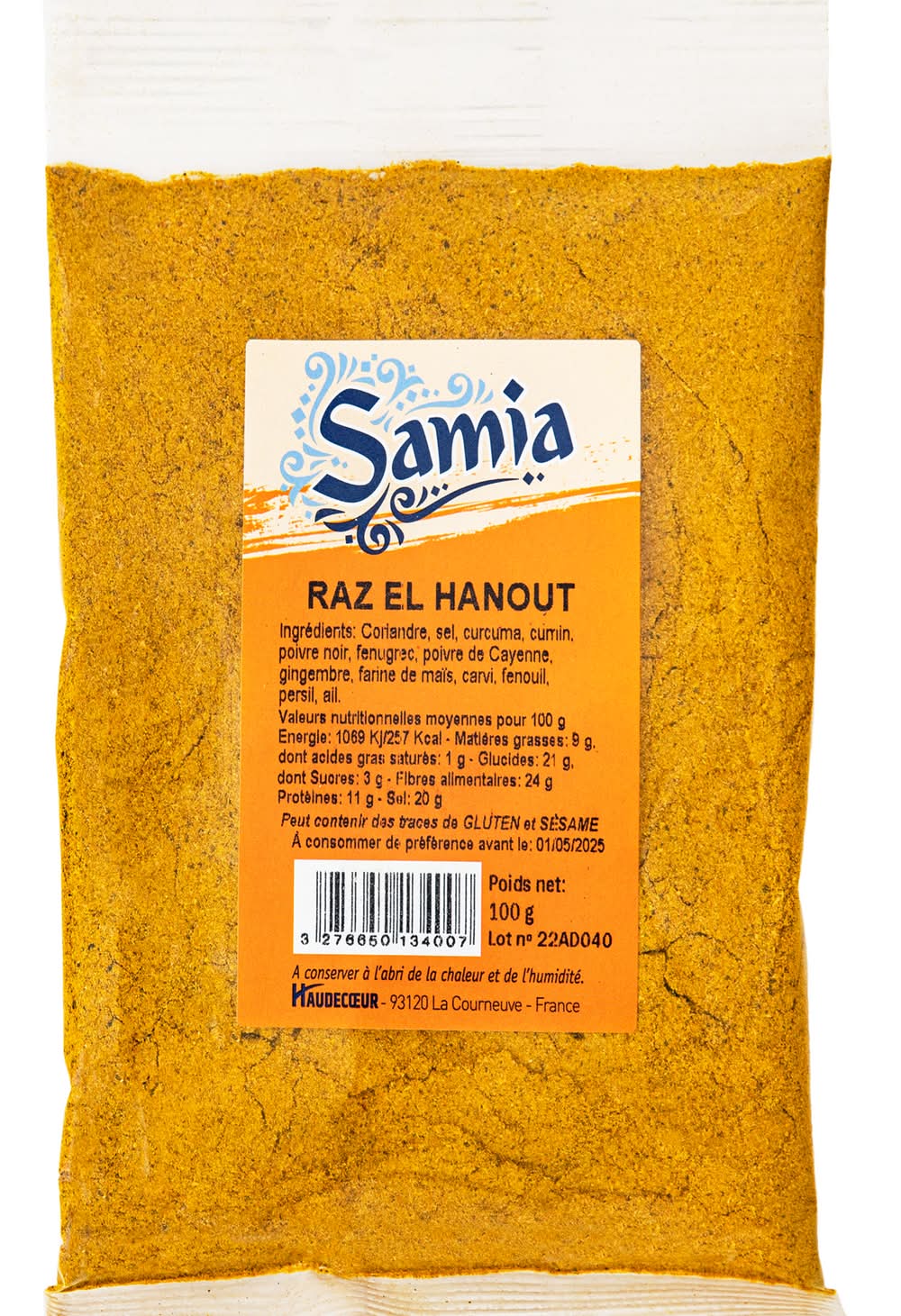 Samia - Raz el hanout mélange d'épices (100g)