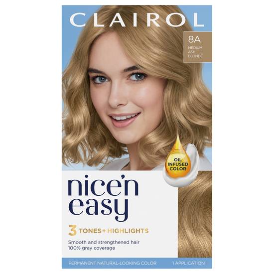 Clairol 8a Medium Ash Blonde (1 ct)