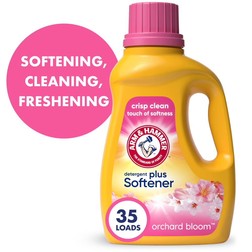 Arm & Hammer Plus a Touch Of Softener Liiquid Laundry Detergent (45.5 fl oz)