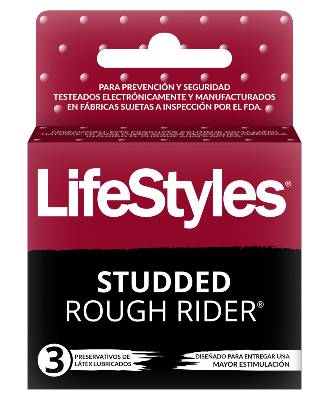 Preservativo Lifestyles Studded 3 un