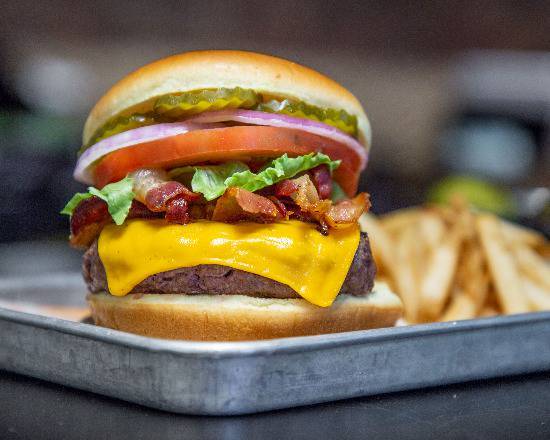 Bacon Cheddar Cheese Burger