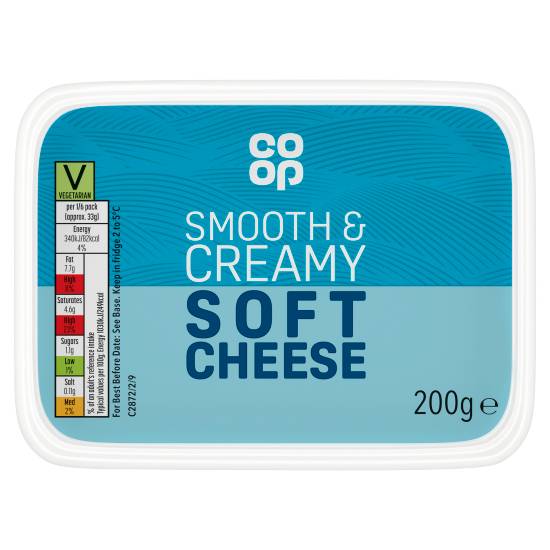 Co-Op Soft Cheese 200g