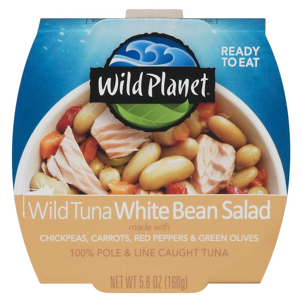 Wild Planet Ready-To-Eat Wild Tuna White Bean Salad (5.6 oz)