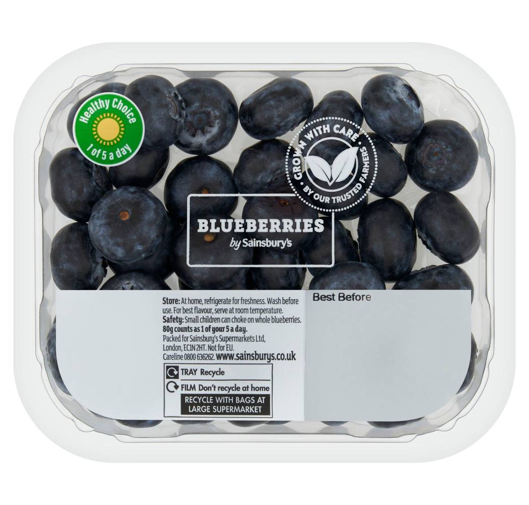 Sainsbury's Blueberries (150g)