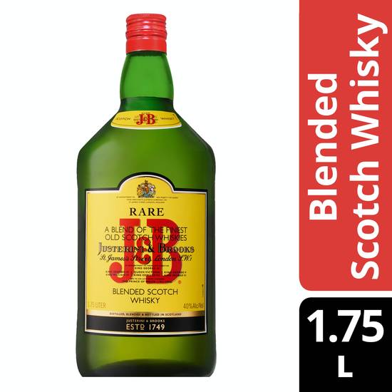 J & B Rare Blended Scotch Whisky (1.75 L)