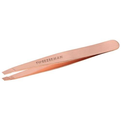 Tweezerman Rose Gold Slant Tweezer - 1.0 ea