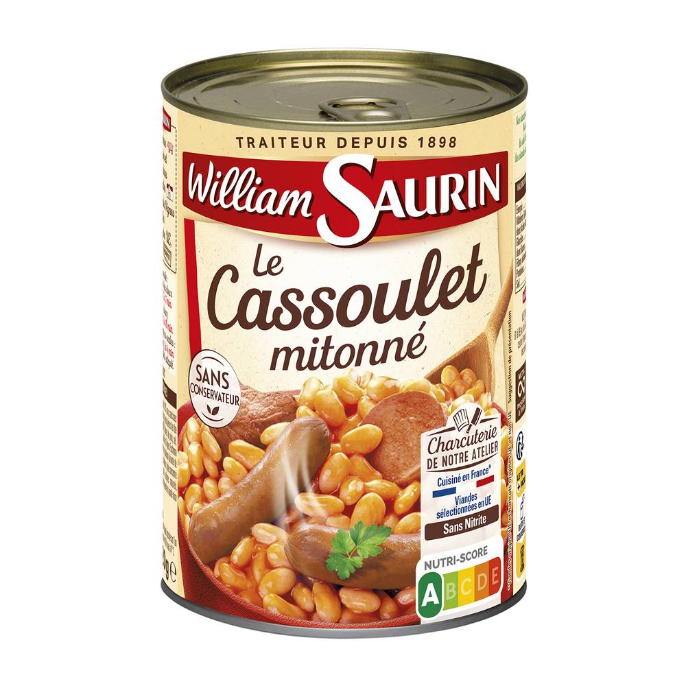 William Saurin - Le cassoulet mitonné