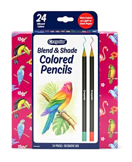 Crayola Blend & Shade Colored Pencils (24 ct)