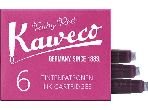 Kaweco · Cartucho de tinta kaweco caja con 6 (100,8 g)