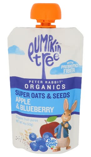 Peter Rabbit Organics Organic Apple & Blueberry Baby Food Pouch