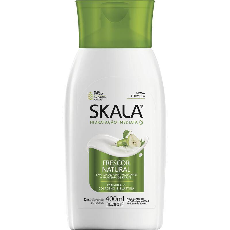 Skala loção hidratante desodorante frescor natural (400ml)