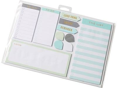 Martha Stewart Sticker Pads, Assorted Colors, 11 Pads/Pack (MS104Q)