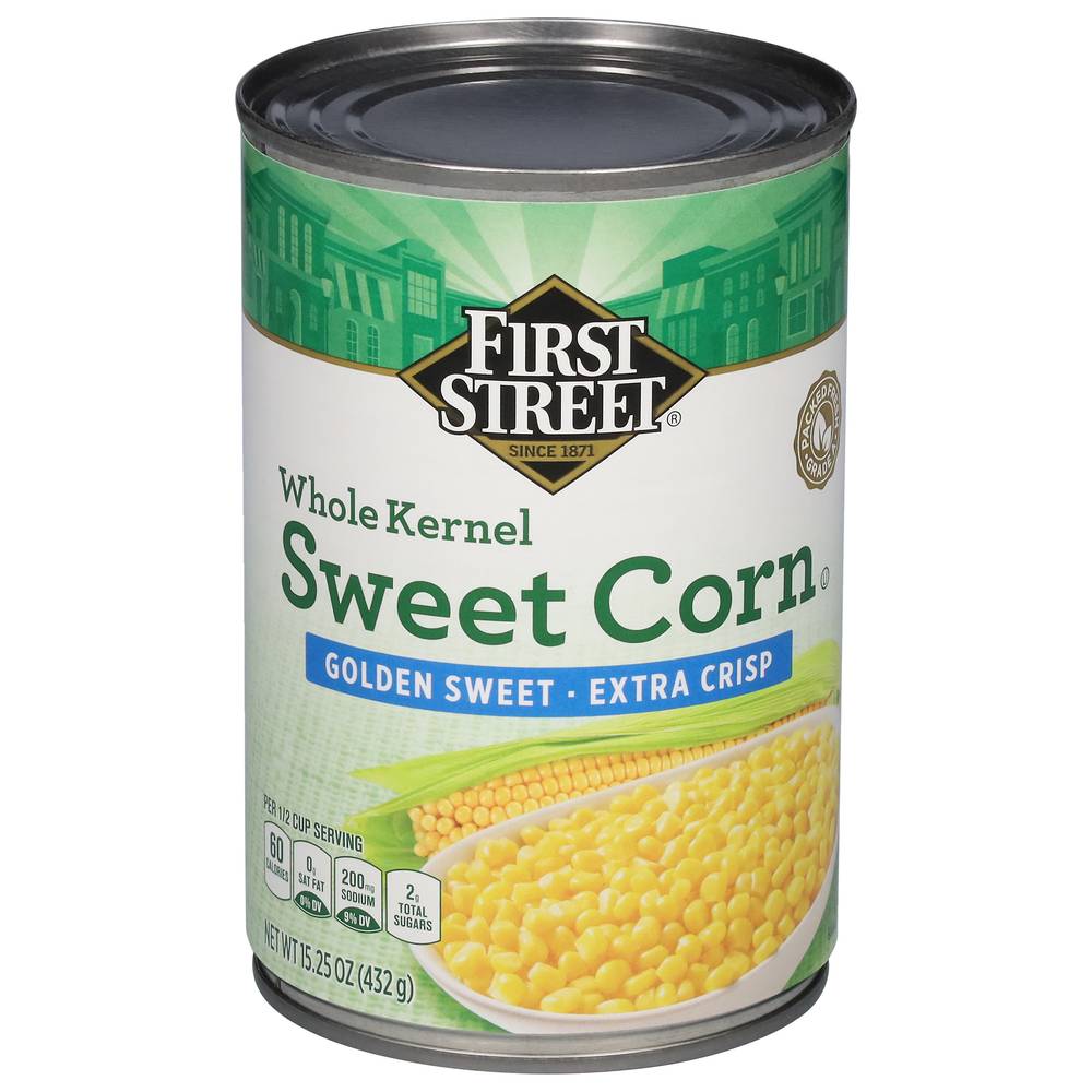 First Street Whole Kernel Golden Sweet Corn (15.25 oz)