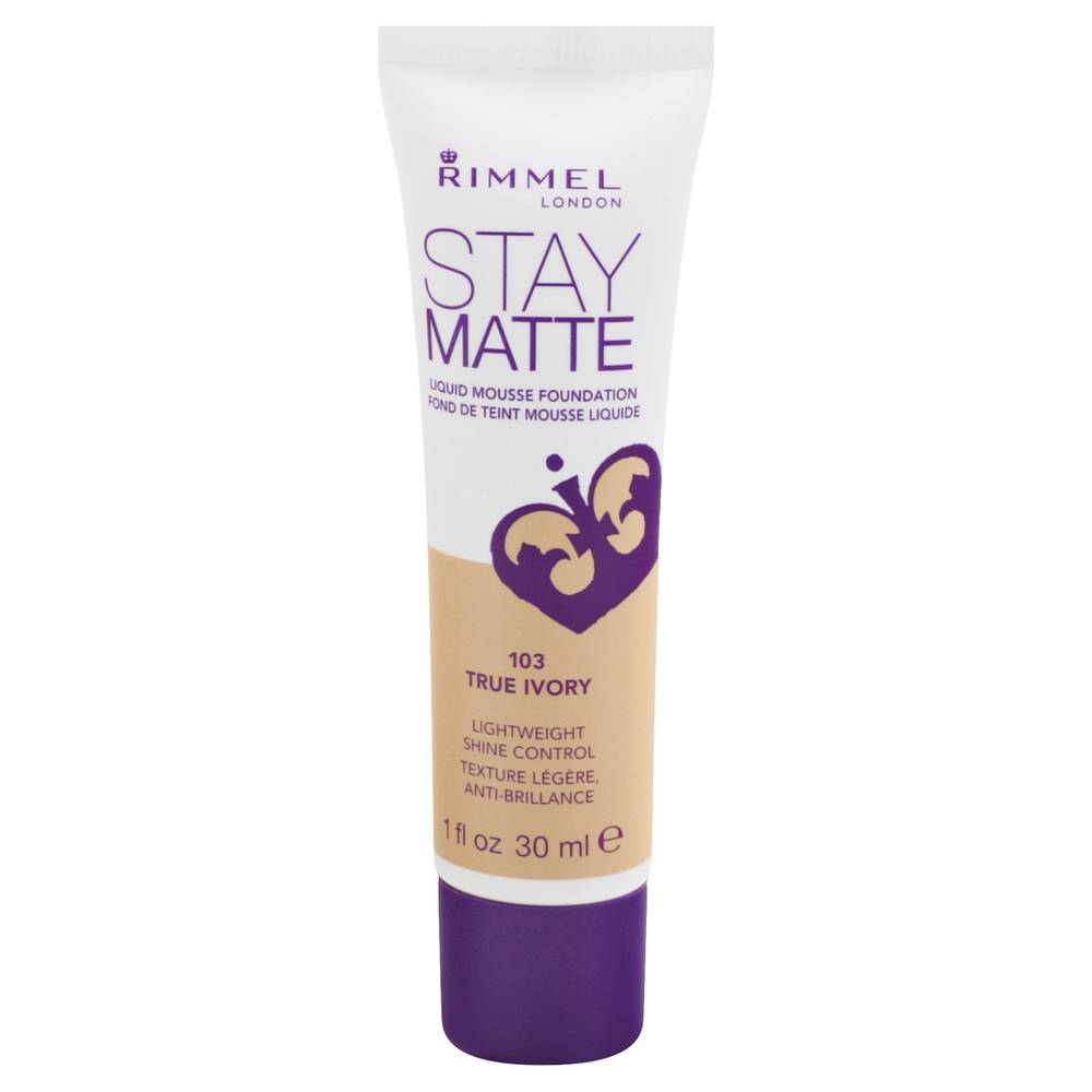 Rimmel True Ivory 103 Matte Liquid Foundation (1 fl oz)