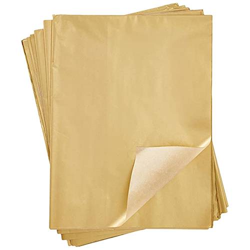 Party City Tissue Paper, 20in x 24in, Gold (5 ct)