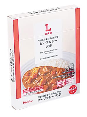 LW牛肉と野菜のビーフカレー≪大辛≫(180g)