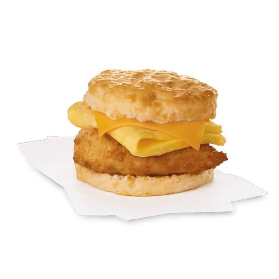 Chicken, Egg & Cheese Biscuit