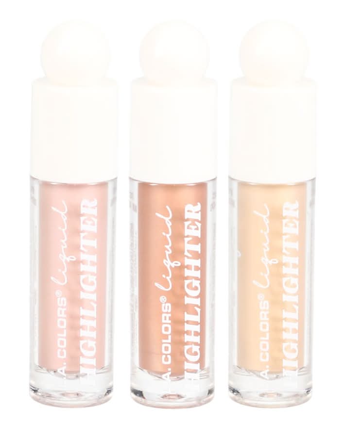 L.A. Colors Liquid Highlighter, Assorted Shades, 1-ct.