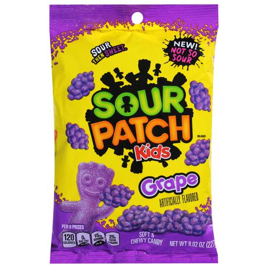 Sour Patch Kids Soft & Chewy Grape Candy