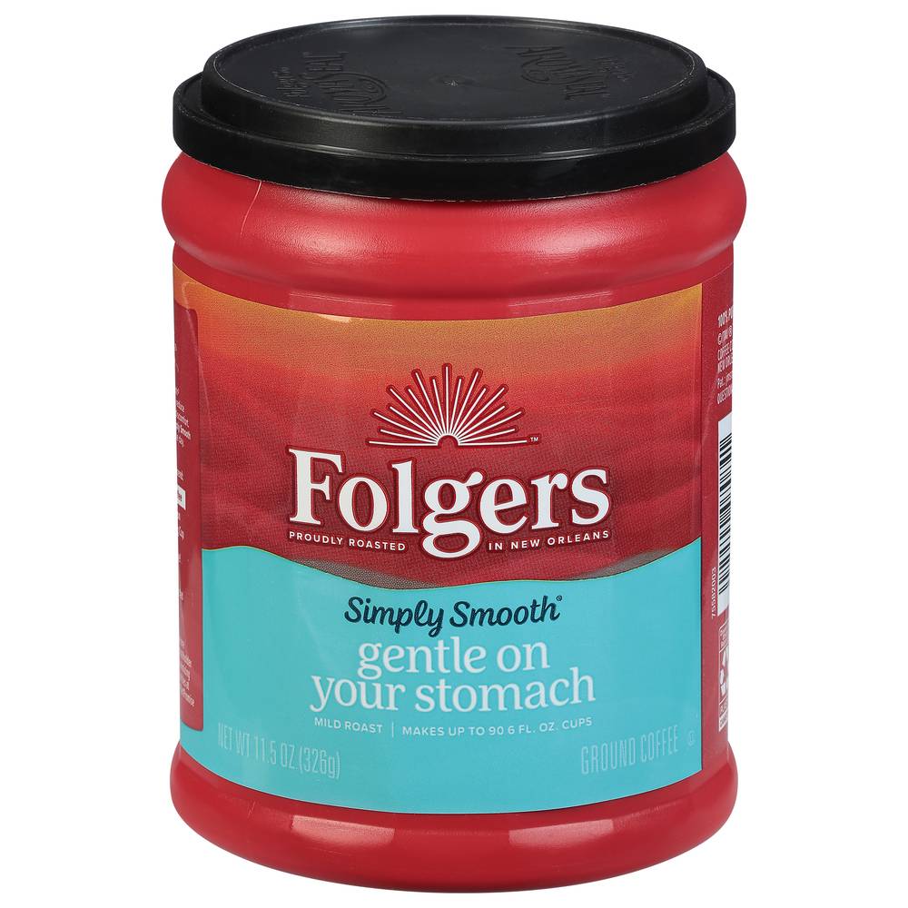 Folgers Simply Smooth Medium Ground Coffee (11.5 oz)