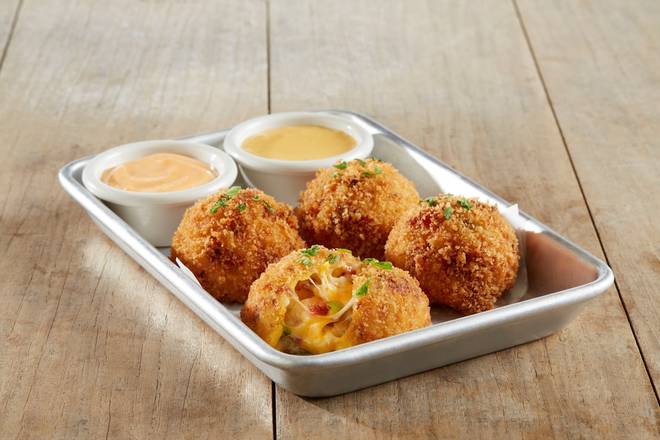 Fried Couscous Mac & Cheese Balls