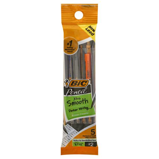 Bic Xtra Smooth Mechanical Pencils With Erasers