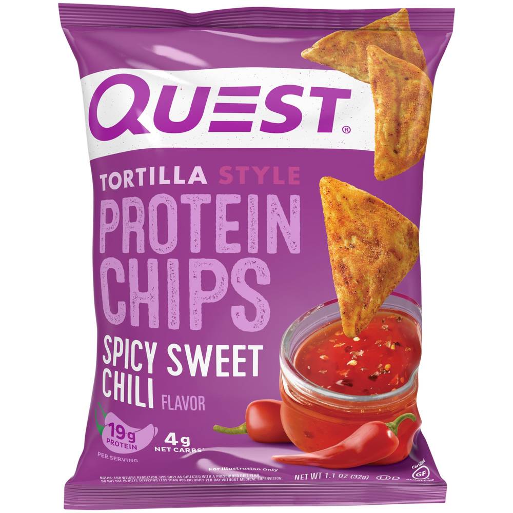 Quest Tortilla Protein Chips (spicy sweet chili)
