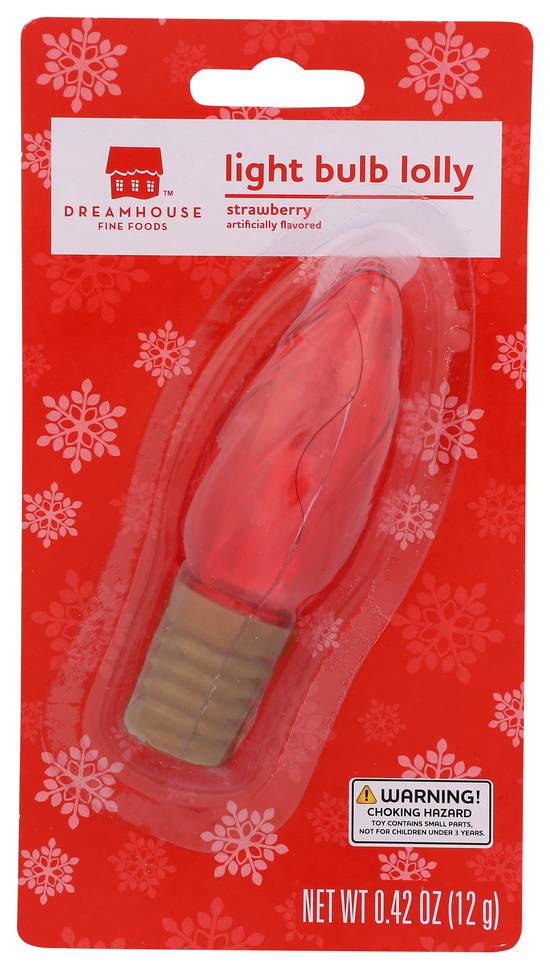 Order Dreamhouse Light Bulb Lolly - 0.42 oz food online from Rite Aid store, Costa Mesa on bringmethat.com