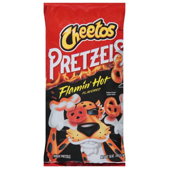 Cheetos Wheat Pretzels (flamin hot)