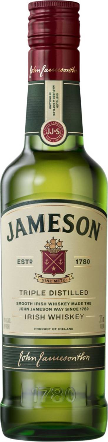 Jameson Triple Distilled Irish Whiskey (375 ml)