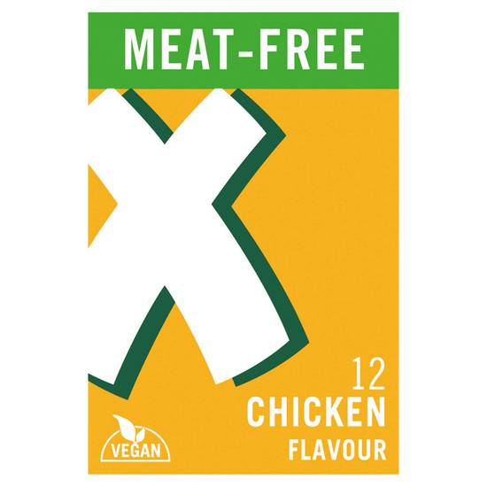 Oxo 12 Meat Free Vegan Chicken Flavour Stock Cubes 12pk