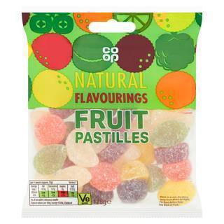 Co Op Fruit Pastilles 175G