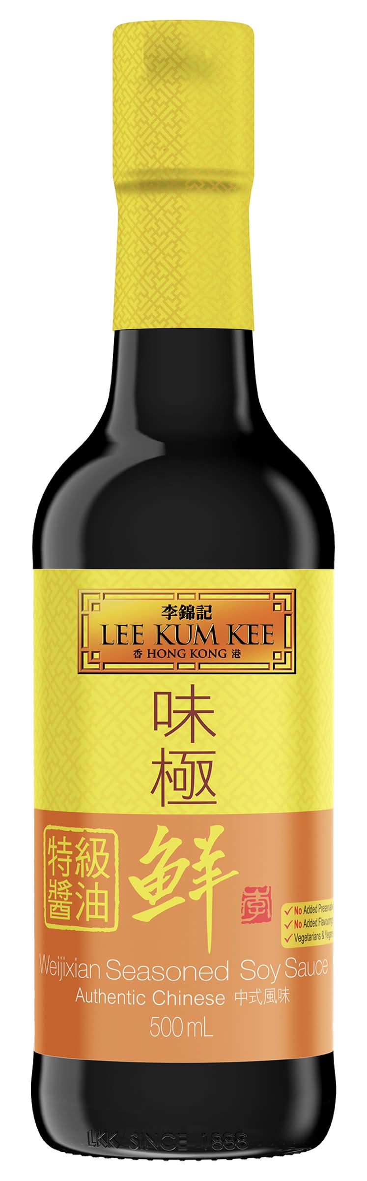 Lee Kum Kee Weijixian Soy Sauce (500mL)