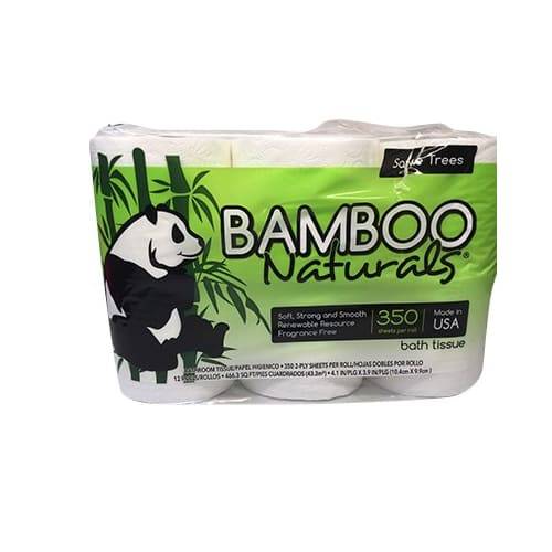 Bamboo Naturals 2-Ply Bath Tissue (1.32 lbs)