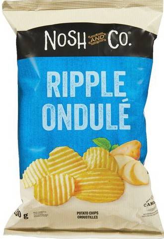 Nosh & Co Ripple Potato Chips (130 g)