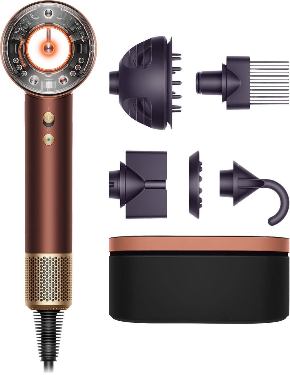 Dyson - Limited Edition Supersonic Nural Hair Dryer - Plum / Copper