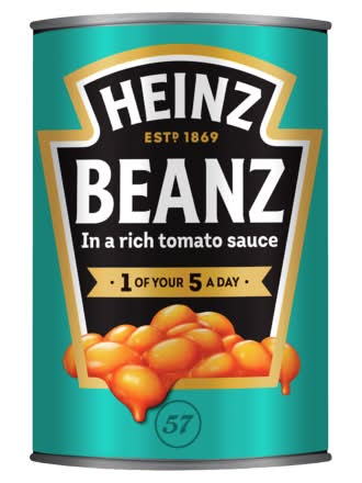 Heinz Baked Beans in a Rich Tomato Sauce (415g)