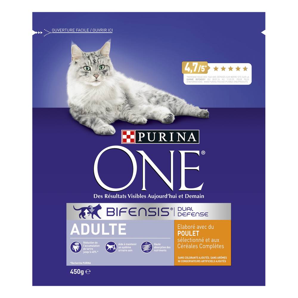 Purina - Croquettes pour chat adulte (poulet - céréales)