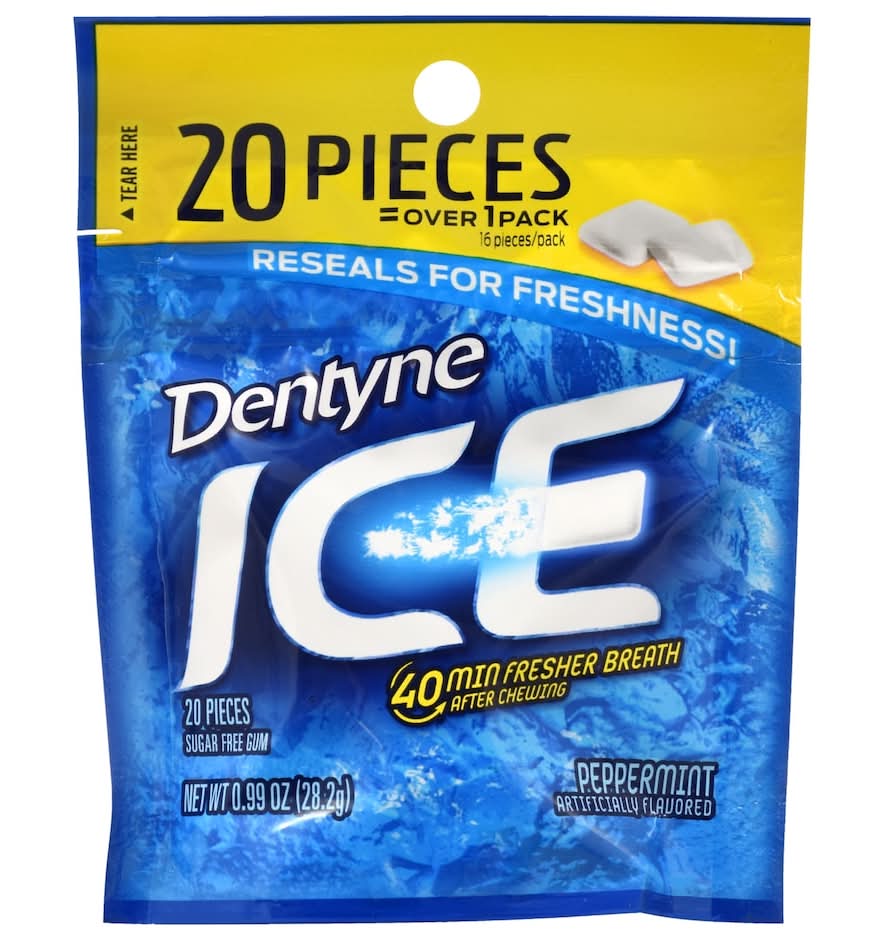 Dentyne Ice Gums, Peppermint (0.99 oz, 20 ct)